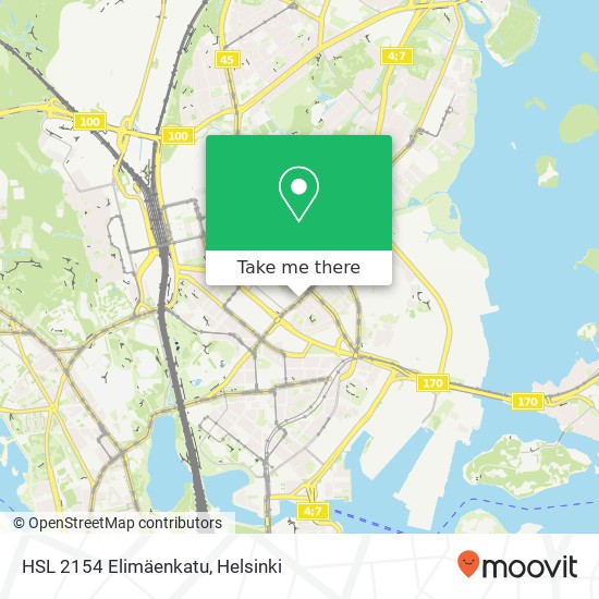 HSL 2154 Elimäenkatu map