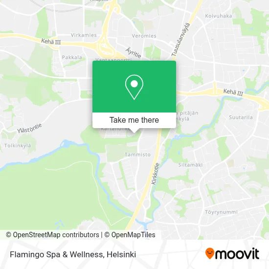 Flamingo Spa & Wellness map