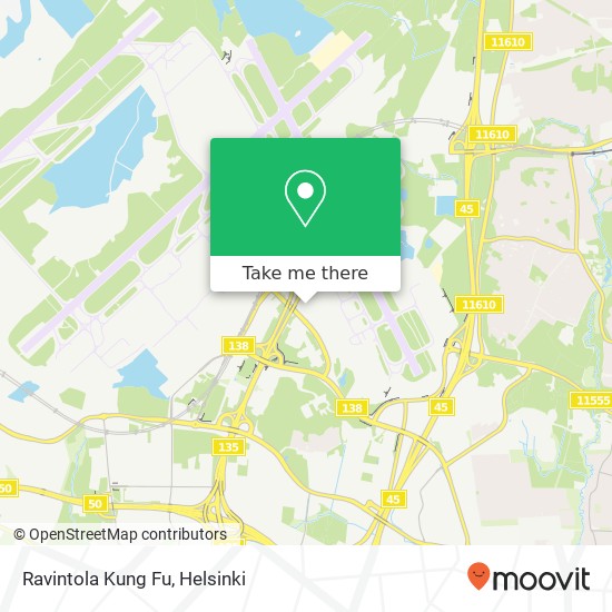 Ravintola Kung Fu map