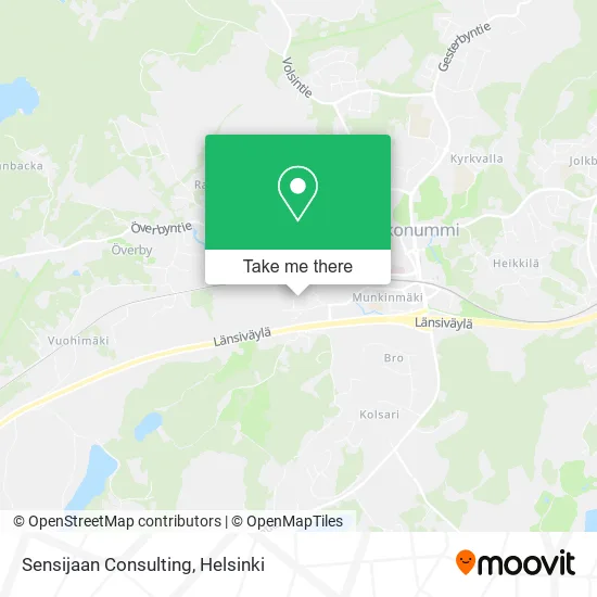 Sensijaan Consulting map
