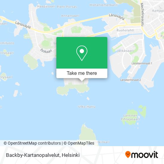 Backby-Kartanopalvelut map