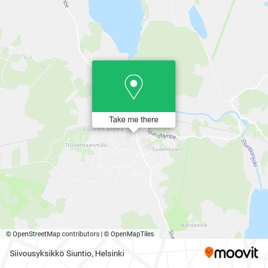 Siivousyksikkö Siuntio map