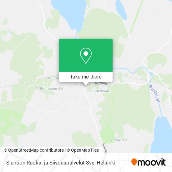 Siuntion Ruoka- ja Siivouspalvelut Sve map