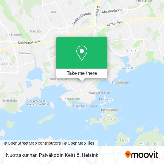Nuottakunnan Päiväkodin Keittiö map