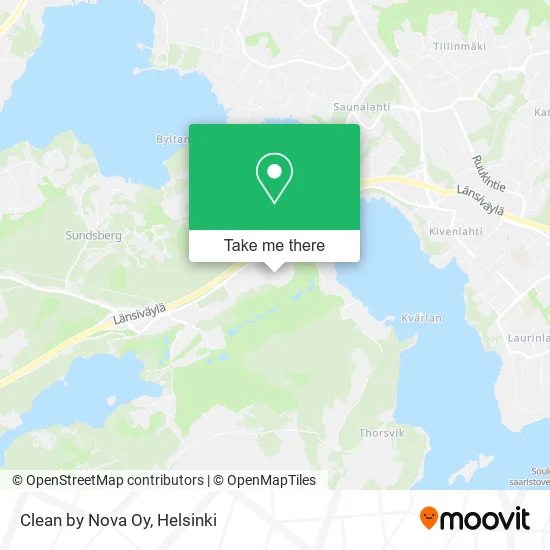 Clean by Nova Oy map
