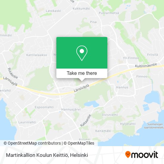 Martinkallion Koulun Keittiö map