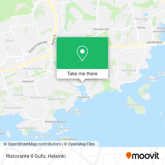 Restaurant Il Gufo map