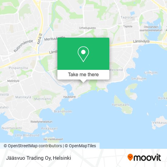Jääsvuo Trading Oy map