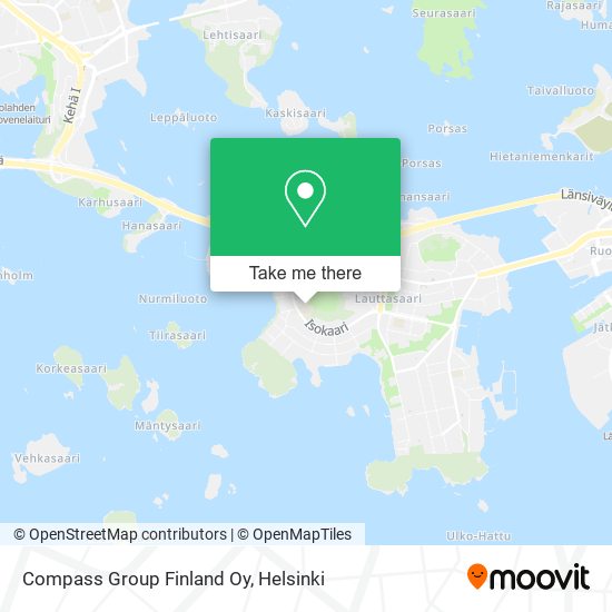 Compass Group Finland Oy map