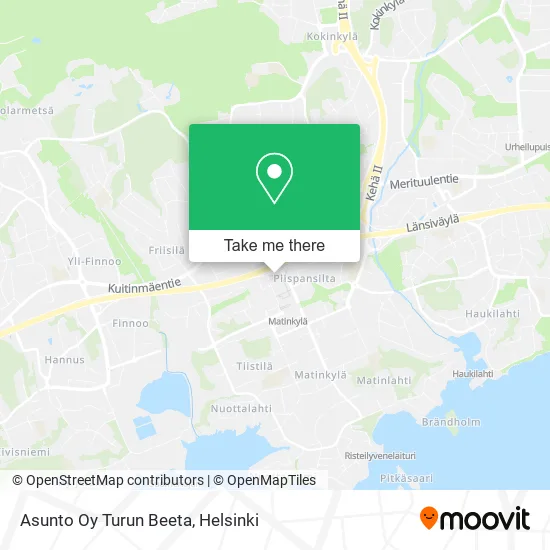 Asunto Oy Turun Beeta map
