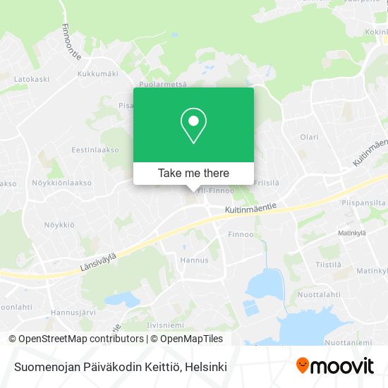 Suomenojan Päiväkodin Keittiö map
