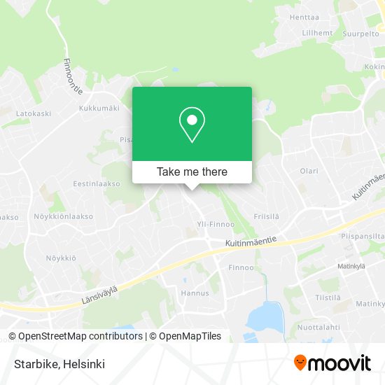 Starbike map