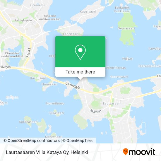 Lauttasaaren Villa Kataya Oy map