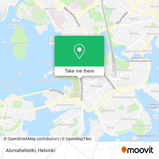 Aloniahelsinki map