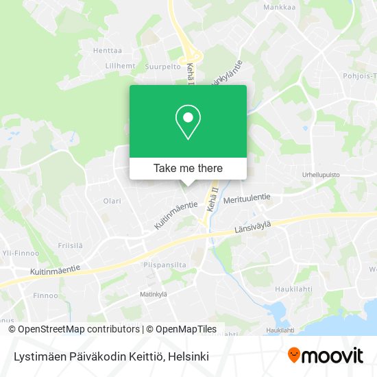 Lystimäen Päiväkodin Keittiö map