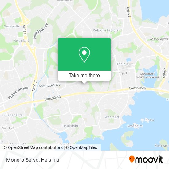 Monero Servo map