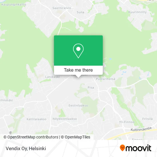 Vendix Oy map