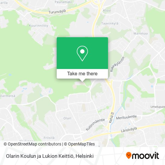 Olarin Koulun ja Lukion Keittiö map