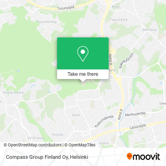 Compass Group Finland Oy map