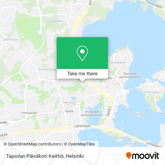 Tapiolan Päiväkoti Keittiö map