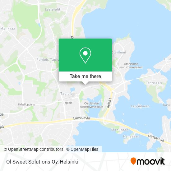 Ol Sweet Solutions Oy map