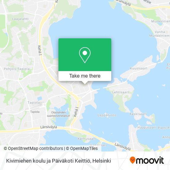 Kivimiehen koulu ja Päiväkoti Keittiö map