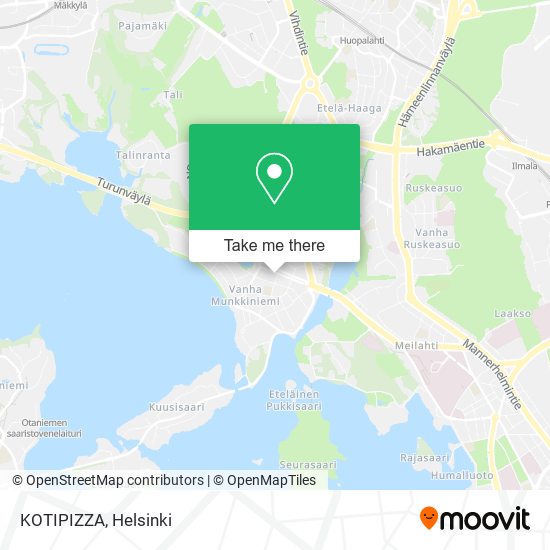 KOTIPIZZA map