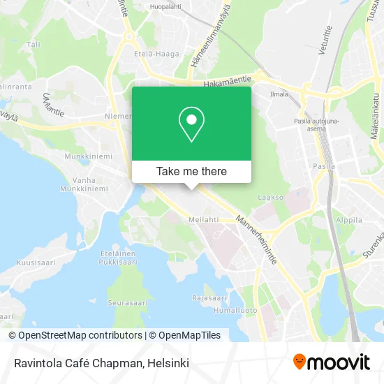 Restaurant Café Chapman map