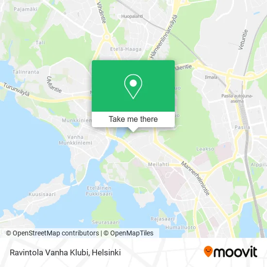 Restaurant Old Club map