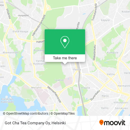 Got Cha Tea Company Ltd map