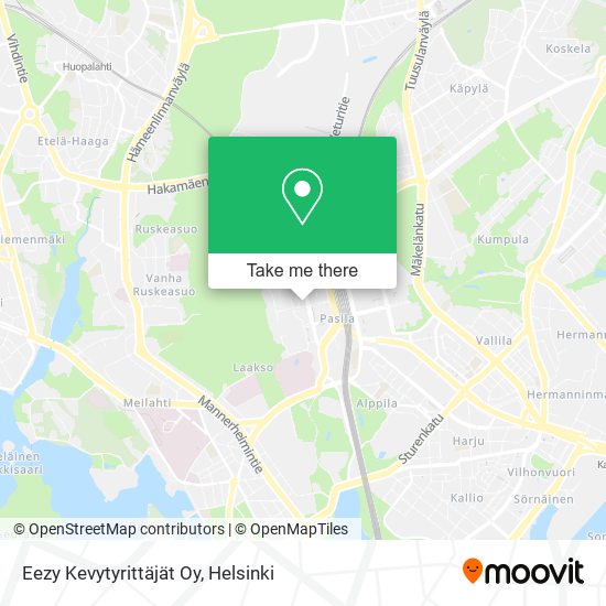 Eezy Kevytyrittäjät Oy map