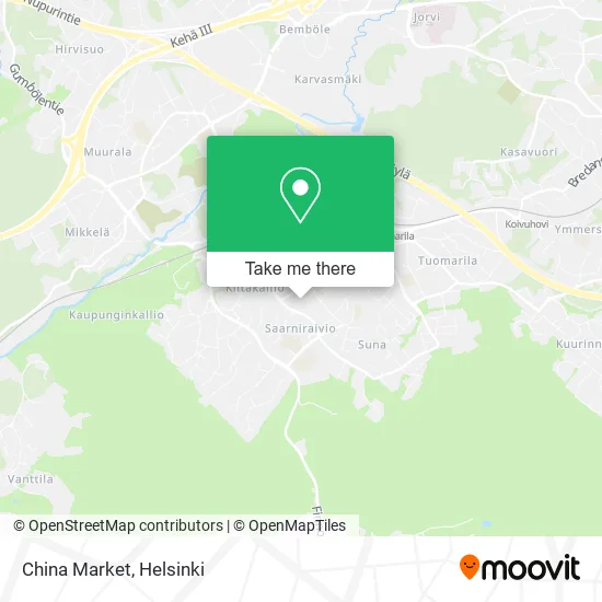 China Market map
