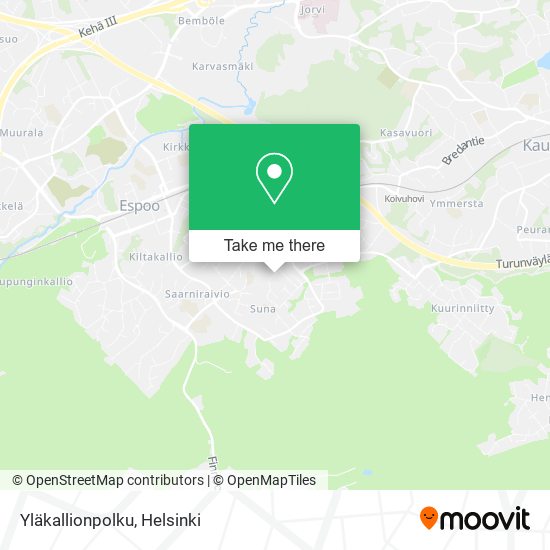Yläkallionpolku map