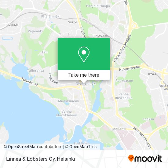 Linnea & Lobsters Oy map