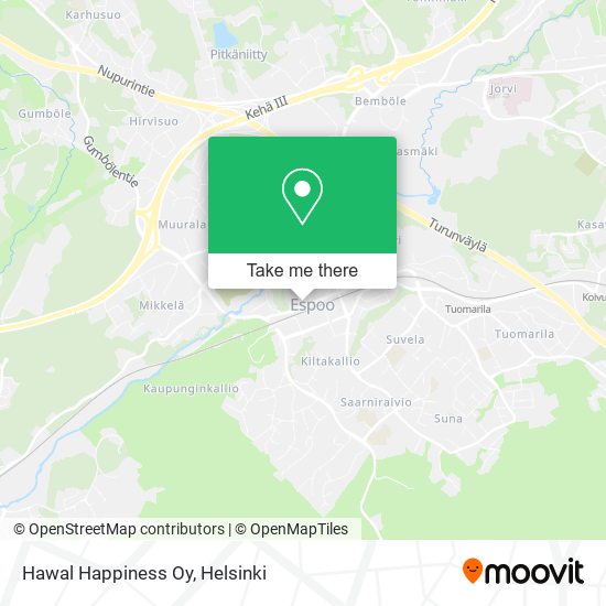 Hawal Happiness Oy map