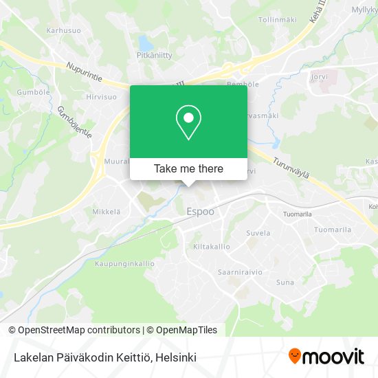 Lakelan Päiväkodin Keittiö map