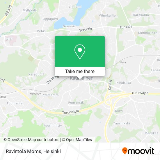 Ravintola Moms map