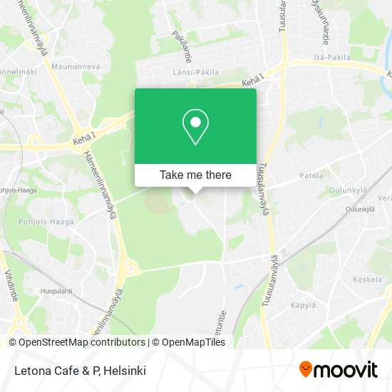 Letona Cafe & Parking map