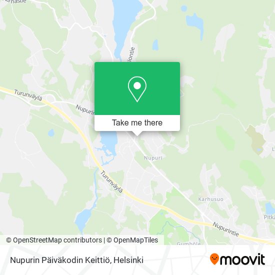 Nupurin Päiväkodin Keittiö map