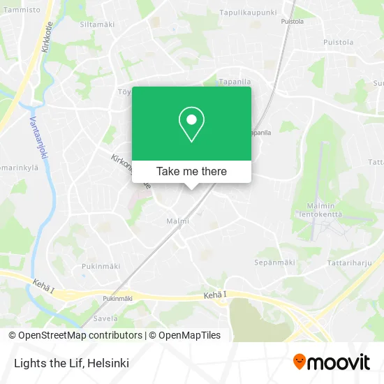 Lights the Lif map