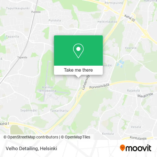 Velho Detailing map