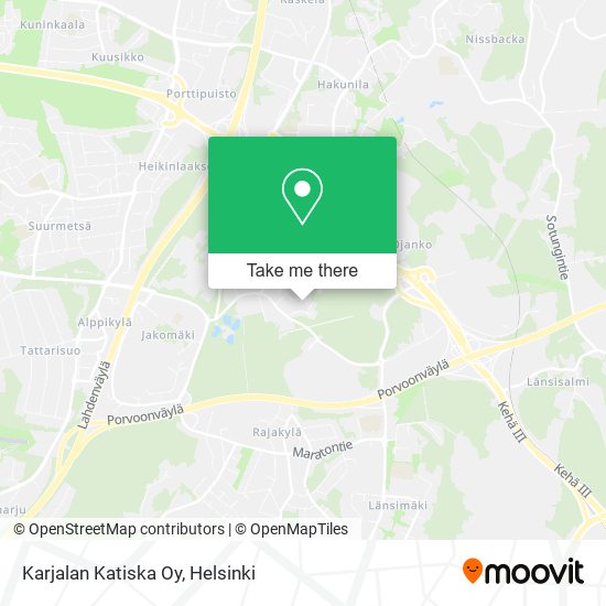 Karjalan Katiska Oy map