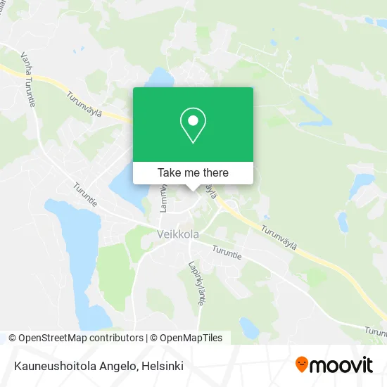 Beauty Salon Angelo map