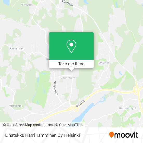 Lihatukku Harri Tamminen Oy map