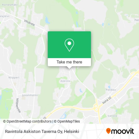 Ravintola Askiston Taverna Oy map