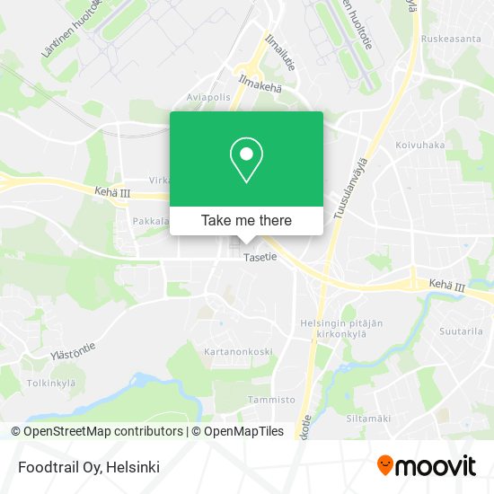 Foodtrail Oy map