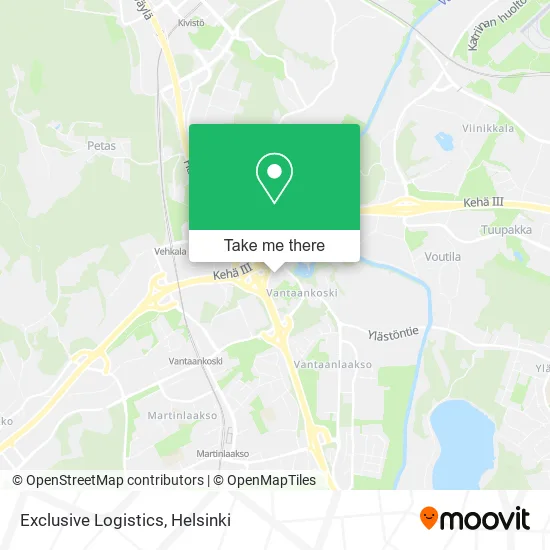 Exclusive Logistics map