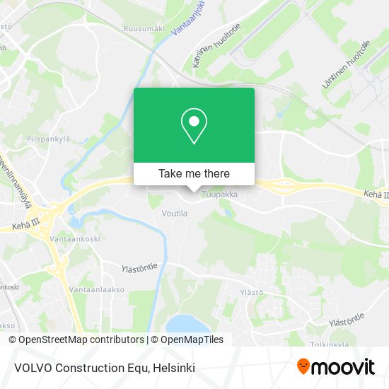 VOLVO Construction Equ map