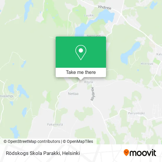 Rödskog School Parakki map