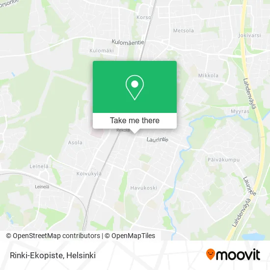 Rinki-Ekopiste map